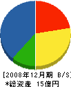 齋藤建設 貸借対照表 2008年12月期
