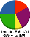 加藤鉄工 貸借対照表 2009年3月期