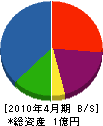 鈴木建設興業 貸借対照表 2010年4月期