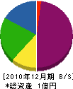 石川工務店 貸借対照表 2010年12月期