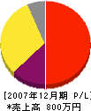 長谷川造園 損益計算書 2007年12月期
