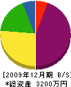 坂口組 貸借対照表 2009年12月期