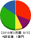 山田産業 貸借対照表 2010年3月期