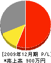 佐竹水道 損益計算書 2009年12月期