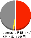 松本道路 損益計算書 2009年12月期