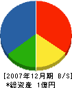 瀬戸川工業所 貸借対照表 2007年12月期