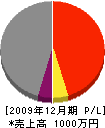 平山土木工業 損益計算書 2009年12月期