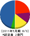東亜工業 貸借対照表 2011年5月期