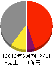 成松工務店 損益計算書 2012年6月期