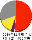 藤井建設 損益計算書 2010年12月期