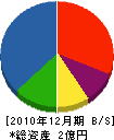 池田鉄工所 貸借対照表 2010年12月期