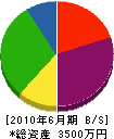 浅田商店建設 貸借対照表 2010年6月期