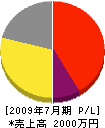 鈴木鉄工所 損益計算書 2009年7月期