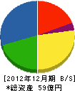 大崎コンピュータエンヂニアリング 貸借対照表 2012年12月期