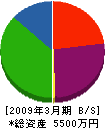 ヤクシマホーム 貸借対照表 2009年3月期