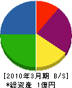 高田電機商会 貸借対照表 2010年3月期