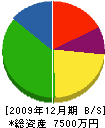 森田建設 貸借対照表 2009年12月期