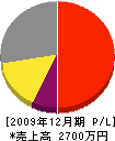 早瀬戸水道商会 損益計算書 2009年12月期