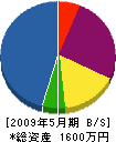 吹田電気工業 貸借対照表 2009年5月期