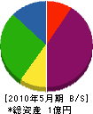 早川電気工業 貸借対照表 2010年5月期
