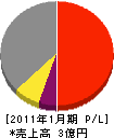 カネ敷商事 損益計算書 2011年1月期