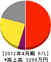 沢井電工 損益計算書 2012年4月期