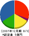 北日本計装制御 貸借対照表 2007年12月期