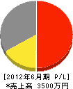 徳田管工 損益計算書 2012年6月期