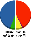 ＳＭＣシビルテクノス 貸借対照表 2009年1月期