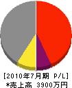斎藤工業 損益計算書 2010年7月期