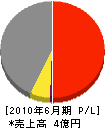 齋藤電建工業 損益計算書 2010年6月期