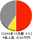 佐々木工務店 損益計算書 2009年12月期