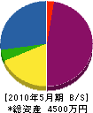 すみれ 貸借対照表 2010年5月期