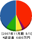 村田建工 貸借対照表 2007年11月期
