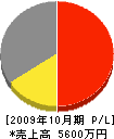 オキタ 損益計算書 2009年10月期