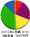 柴田設備 貸借対照表 2012年2月期