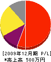タカムラ畳装 損益計算書 2009年12月期