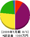 小山電気商会 貸借対照表 2009年5月期