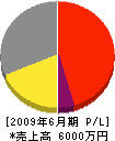 日本設備工業 損益計算書 2009年6月期