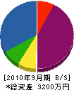 松井電気 貸借対照表 2010年9月期