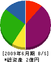 タカノ鐵工 貸借対照表 2009年6月期