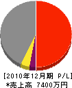 石川工務店 損益計算書 2010年12月期
