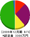 伊東工営所 貸借対照表 2009年12月期