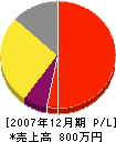 田川栄楽園 損益計算書 2007年12月期