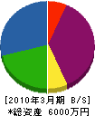 神山電設 貸借対照表 2010年3月期