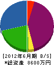 松岡建設 貸借対照表 2012年6月期