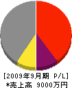 中沢土木 損益計算書 2009年9月期