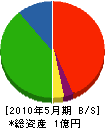 伊藤電気 貸借対照表 2010年5月期