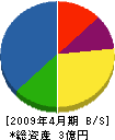 ヤマザキ 貸借対照表 2009年4月期