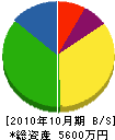ヤマハ商事 貸借対照表 2010年10月期